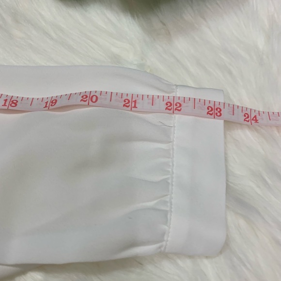 White long sleeve top - Picture 8 of 13